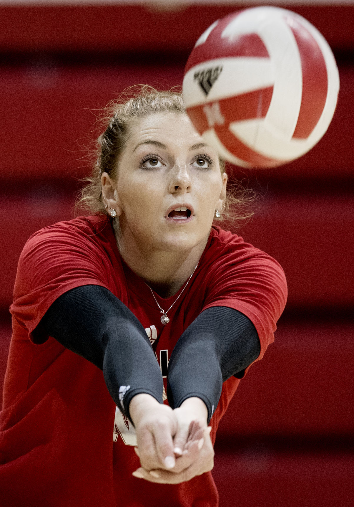 Nebraska Volleyball Spring Practice, 3.29